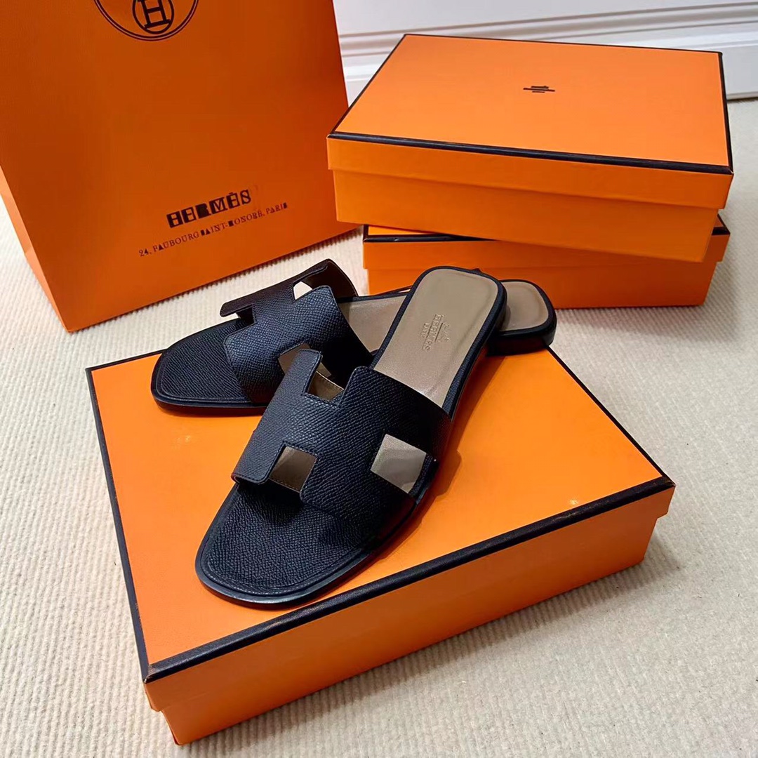 에르메스 올수공 오란 슬리퍼 샌들 앱송 66